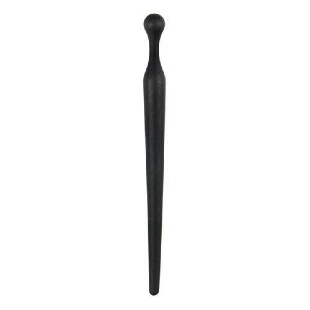 Уретральный катетер силиконовый, черный, 10 см х 0.6 см (40239), zoom