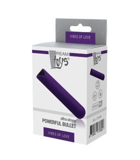 Вибропуля перезаряжаемая, силиконовая, фиолетовая - No Taboo