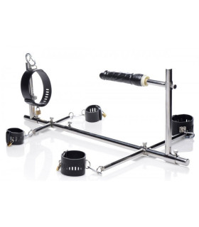 Секс-машина с фаллоимитатором, металическая - No Taboo