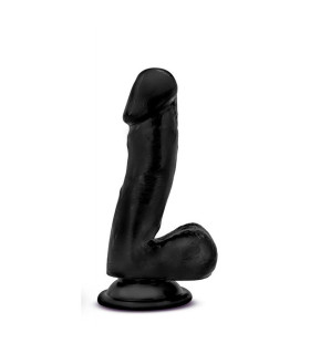 Фаллоимитатор на присоске, силикон, черный - No Taboo