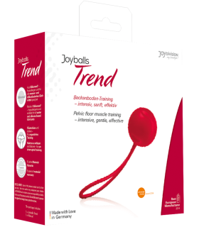 Вагінальний кулька, червоний, 3.5 см Joyballs Trend - No Taboo