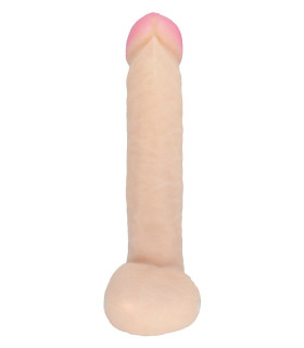 Фаллоимитатор на присоске EGZO из киберкожи, 24.5 см x 4.4 см - No Taboo