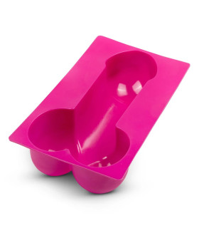 Форма для випікання у вигляді члена, рожева - No Taboo