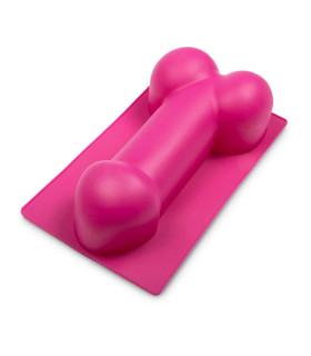 Форма для випікання у вигляді члена, рожева - No Taboo