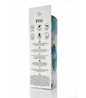 Фалоімітатор FOG-dildo на присосці з кібершкіри, 19.5x4,5 см - No Taboo