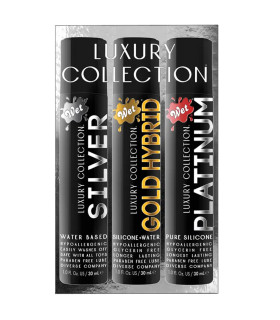 Набор лубрикантов Wet LUXURY 3 PACK, 3 шт - No Taboo