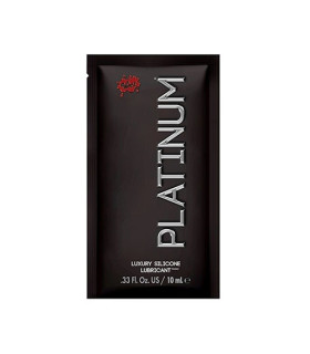 Пробник Лубрикант на силиконовой основе Wet Platinum, 10 мл - No Taboo