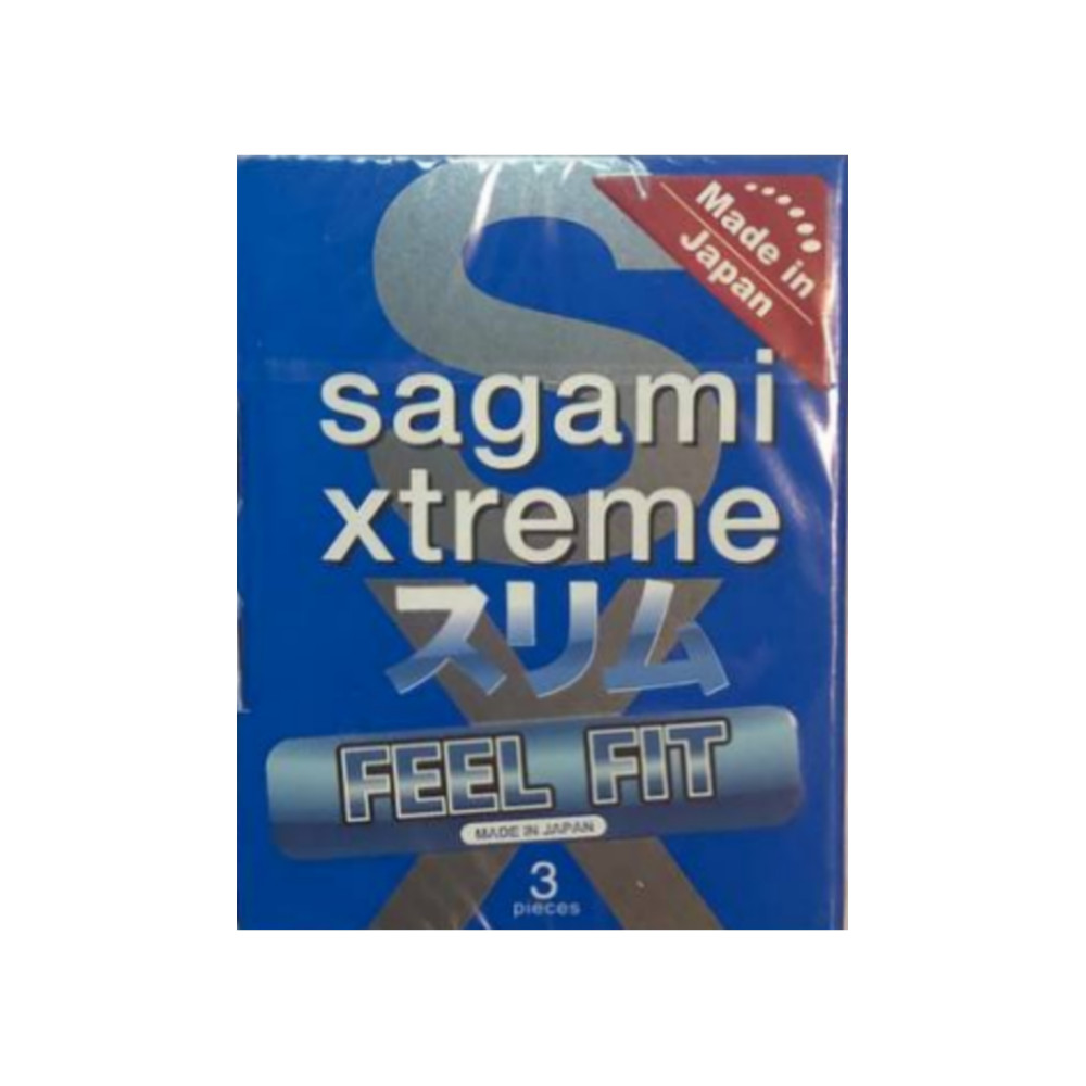 Презервативи латексні Sagami Xtreme Feel Fit, 3 шт (53802), zoom