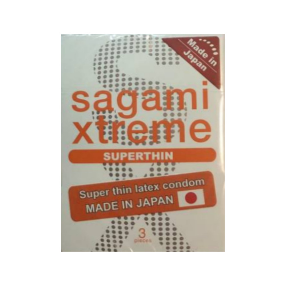 Презервативи латексні Sagami Xtreme Superthin, 3 шт (53798), zoom