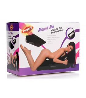 Надувна подушка для сексу XR Brands, чорна - No Taboo