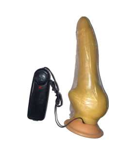 Вибратор реалистичный на присоске Erogen Collection, бежевый, 17.5 х 5 см - No Taboo