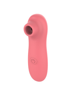 Вакуумный стимулятор клитора, коралловый, 12.3 х 3.8 см - No Taboo