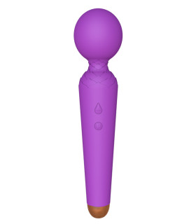 Вібромасажер мікрофон фіолетовий, 19.5 х 4 см - No Taboo