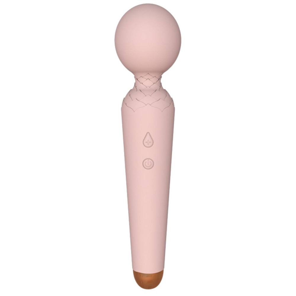 Вібромасажер мікрофон, рожевий, 19.5 х 4 см (53909), zoom