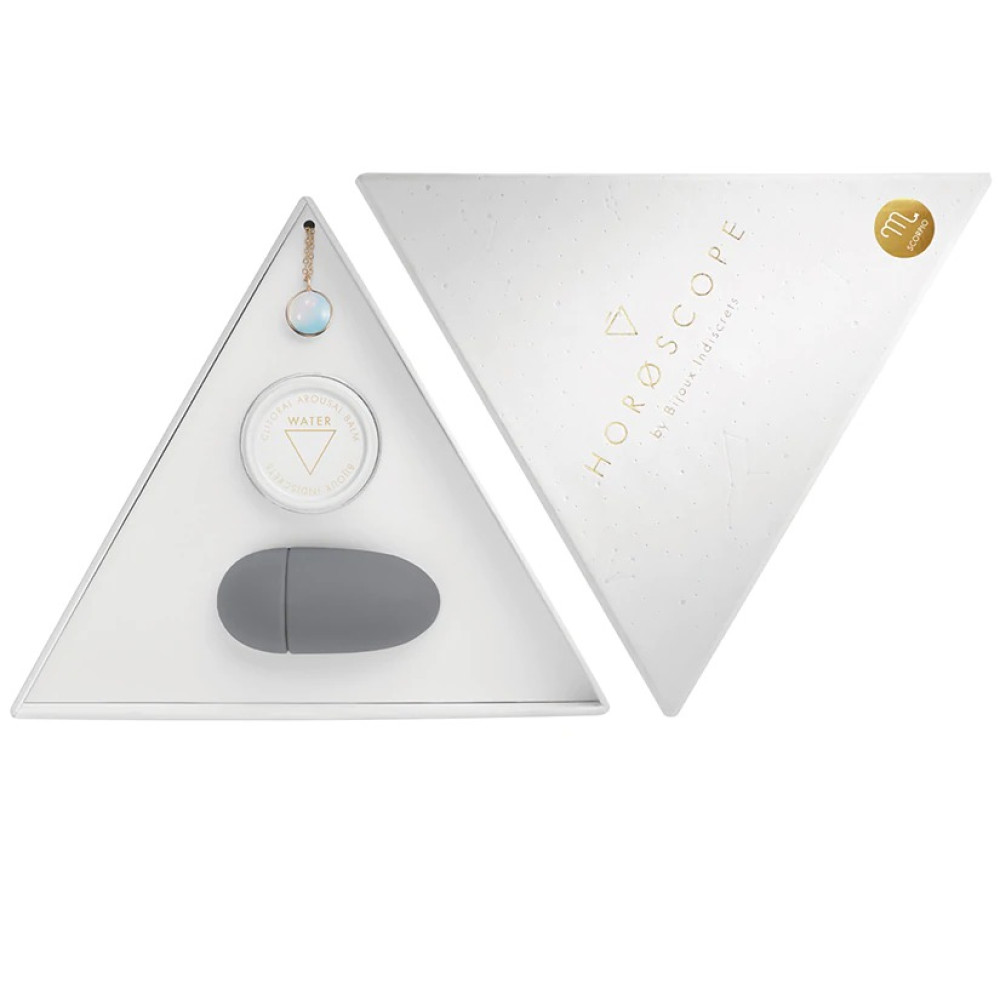 Набір з підвіскою Scorpio (Скорпіон), Bijoux Indiscrets Horoscope, 3 предмети (45125), zoom