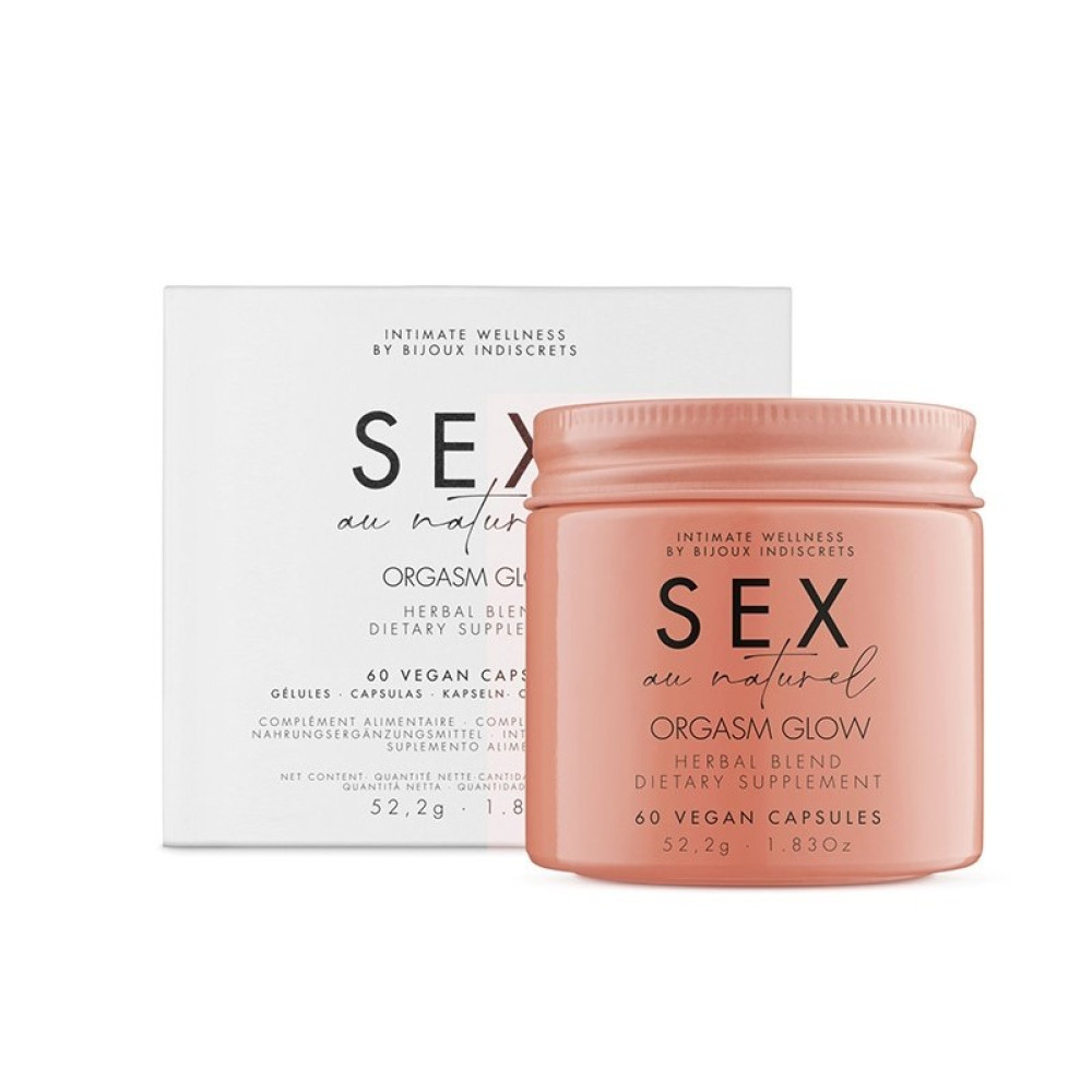 Капсулы для повышения либидо у женщин Orgasm Glow Sex au Naturel от Bijoux Indiscrets (45111), zoom