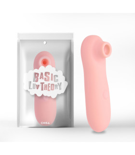 Вакуумный стимулятор клитора Irresistible Touch от Chisa, розовый, 12.3 х 3.6 см - No Taboo