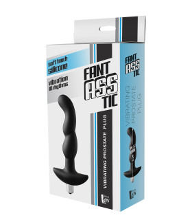 Масажер простати з вібрацією Dream Toys FantASStic, чорний, 14.5 х 3.5 см - No Taboo