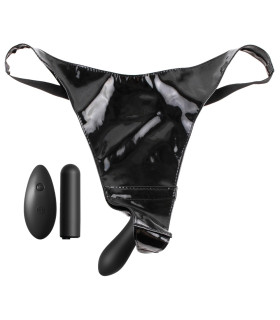 Вибратор в трусики Pipedream Fetish Fantasy, с дистанционным управлением, черного цвета, 7 х 2 см - No Taboo