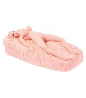 Мастурбатор реалістичний лялька з вібрацією Kokos Nancy, кібершкіра - No Taboo