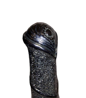 Фалоімітатор реалістичний Runyu, металевий, сірий, 18 х 5 см - No Taboo