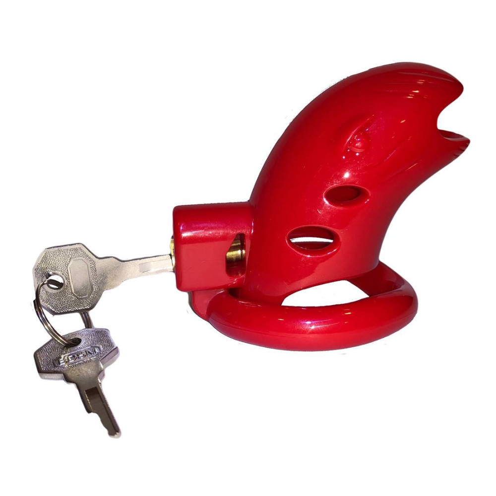 Пояс верности с тремя кольцами Runye, красный (53745), zoom