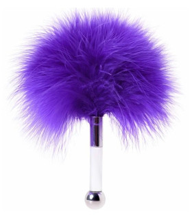 Пушок на короткой ручке Runye, фиолетовый - No Taboo