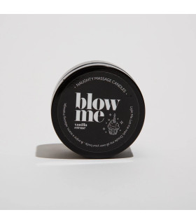 Массажная свеча с ароматом ванильного крема Blow Me Kama Sutra, 50 г - No Taboo
