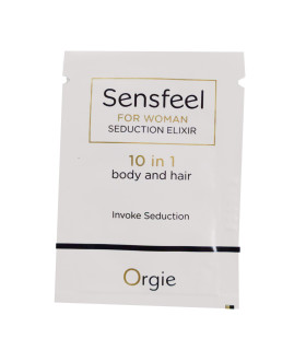 Пробник бальзам для волос и тела для женщин парфюмированный Orgie с феромонами, 2 мл - No Taboo