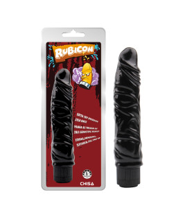 Реалистичный вибратор Chisa Rude Vibrating Him, 22 х 4.7 см, черный - No Taboo