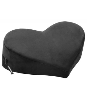 Подушка для сексу у вигляді серця Liberator, чорна - No Taboo