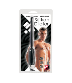 Уретральный катетер с вибрацией You2Toys, черный, 19 х 0.8 см - No Taboo