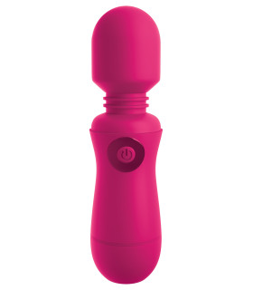 Вибромассажер OMG! Wands #Enjoy, розовый, 15 х 4 см - No Taboo