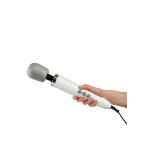 Вібромасажер Doxy Original, білий, 35 х 5.5 см - No Taboo