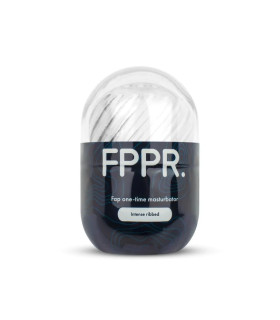 Мастурбатор нереалистичный FPPR, с рельефом, прозрачный - No Taboo