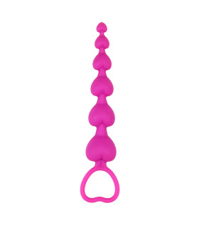 Анальний стимулятор Heart Booty Beads - No Taboo