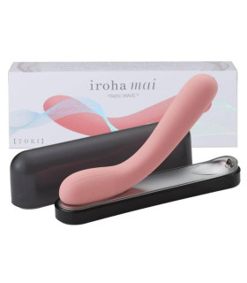 Вибратор музыкальный Iroha Mai Toki Tenga, медицинский силикон, розовый, 17.4 х 3.3 см - No Taboo