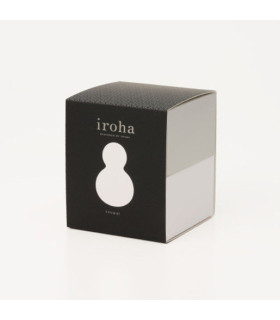 Вибратор для клитора Iroha Yuki Tenga, медицинский силикон, белый - No Taboo