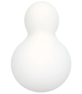 Вибратор для клитора Iroha Yuki Tenga, медицинский силикон, белый - No Taboo