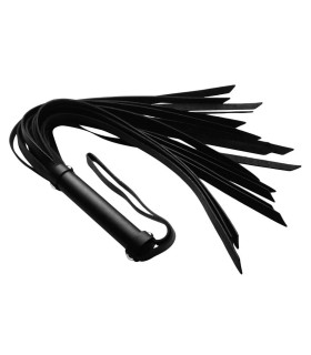 Флоггер Strict Leather, кожа, черный 60 см - No Taboo