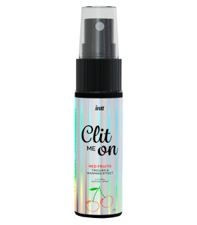 Спрей клиторальный для возбуждения Intt Clit Me On, с красными фруктами, 12 мл - No Taboo