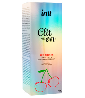 Спрей клиторальный для возбуждения Intt Clit Me On, с красными фруктами, 12 мл - No Taboo
