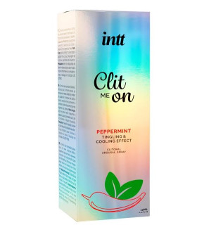 Спрей клиторальный для возбуждения Intt Clit Me On, с перечной мятой, 12 мл - No Taboo