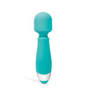 Вібратор-мікрофон Aida Good Vibes Only, силіконовий, блакитний, 16 х 4 см - No Taboo