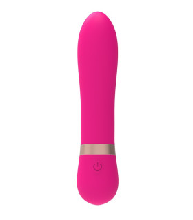 Мини вибратор Romp Vibe Chisa, силиконовый, розовый, 11.9 х 2.6 см - No Taboo