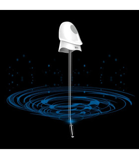 Уретральный катетер с вибрацией и электростимуляцией Sevanda, металлический, серебряный, 18 х 0.6 см - No Taboo