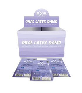 Серветка для орального сексу EXS, латексна, 250 х 150 мм - No Taboo