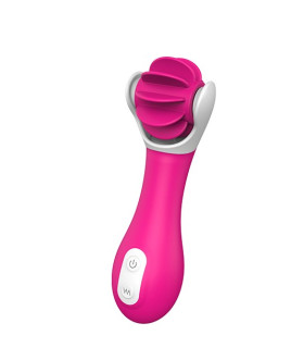 Вибратор для клитора с вращающимся колесом Dream Toys, розовый - No Taboo