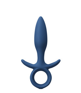 Анальная пробка S NS Novelties, синяя, 9 х 2.9 см - No Taboo