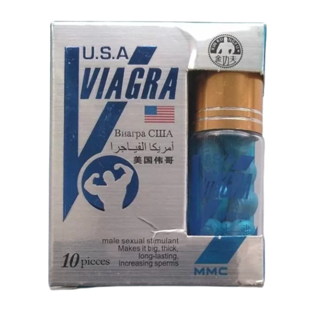 Таблетки для потенции USA Viagra MMC, 10 шт. (204935), zoom